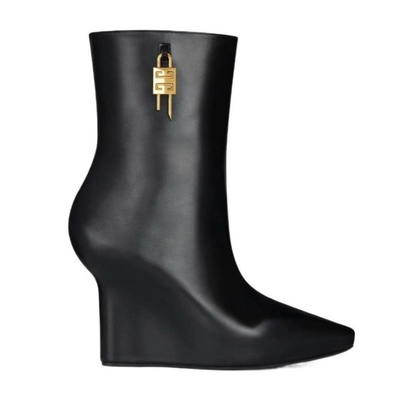 Givenchy Shark Lock Wedge Ankle Boot